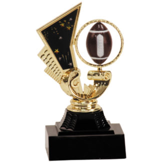 Football spinner trophy